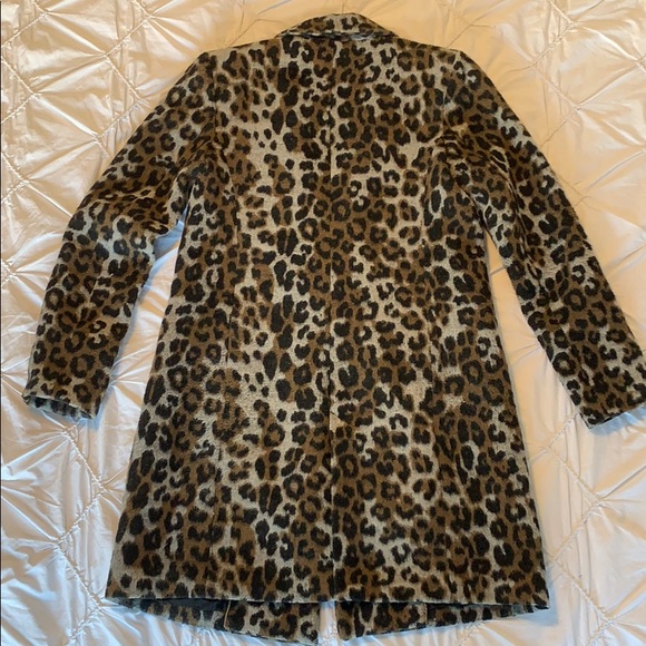 Leopard pattern coat - Picture 3 of 5